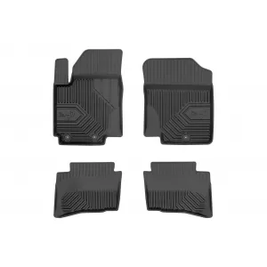 Mochete din cauciuc specifice, potrivite pentru Hyundai I20 2008-2014, set de 3 piese, culoare neagră