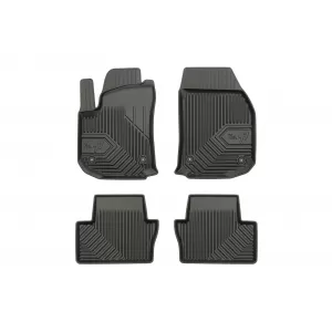 image-67-Specific rubber mats suitable for Opel Zafira B 2005-2014, 4-piece set, black color