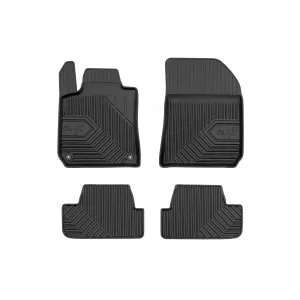 Mochete din cauciuc specifice, potrivite pentru Peugeot 308 hatchback după 2013, set de 4 piese, culoare neagră