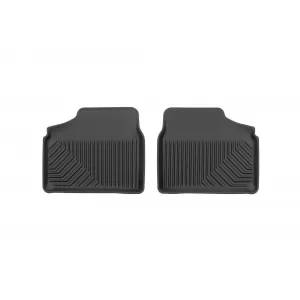 Specific rubber mats suitable for Toyota Avensis 2003-2009, Corolla E140, E150 2006-2013, 4-piece set, black color-image-6226981