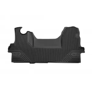 Covor de cauciuc specific, potrivit pentru Iveco Daily 1996-2006, set dintr-o singură bucată, culoare neagră, negru