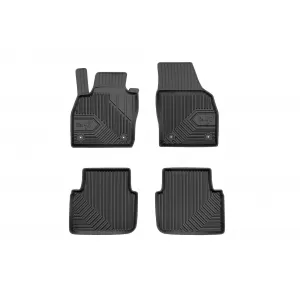 Mochete din cauciuc specifice, potrivite pentru Skoda Kamiq după 2019, set de 4 piese, culoare neagră