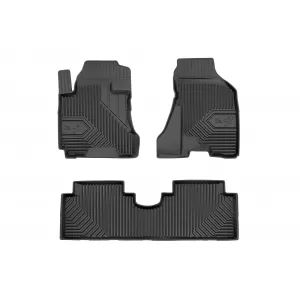 Mănuși de cauciuc specifice potrivite pentru Hyundai Tucson 2004-2009, set de 3 piese, culoare neagră