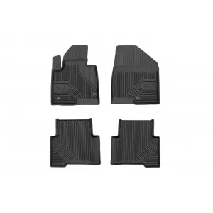 Mochete din cauciuc specifice, potrivite pentru Hyundai Santa Fe 2015-2018, set de 4 piese, culoare neagră
