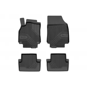 Mochete din cauciuc specifice, potrivite pentru Renault Fluence 2009-2016, set de 4 piese, culoare neagră