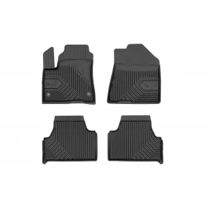 image-22-Specific rubber mats suitable for KIA E-soul after 2019, 4-piece set, black color