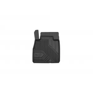 Specific rubber mats suitable for Nissan Micra K13 2010-2016, 4-piece set, black color-image-6227128