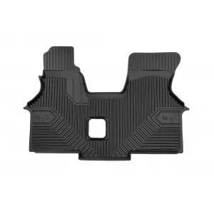 Covoraș de cauciuc specific, potrivit pentru VW T4 1990-2003, set dintr-o singură bucată, culoare neagră din seria Frogum Nr. 77