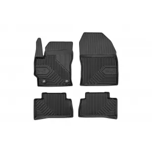 Mochete din cauciuc specifice, potrivite pentru Toyota Corolla Cross FWD după 2022, set de 3 piese, culoare neagră