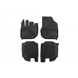 image-48-Specific rubber mats suitable for Honda HR-V e:HEV after 2021, 4-piece set, black color