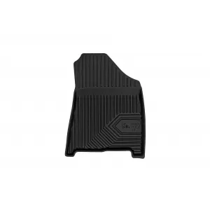 Specific rubber mats suitable for Hyundai Santa Fe after 2023 with 7 seats, 3-piece set, black color