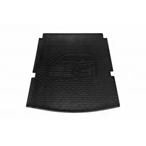 Covor de cauciuc pentru portbagaj de la Rigum, potrivit pentru Ford Galaxy cu 5 locuri după 2015, cu logo-ul siluetei vehiculului, negru-image-6227307