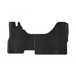 Covor de cauciuc specific, potrivit pentru Iveco Daily 2000-2011, set dintr-o singură bucată, culoare neagră