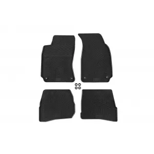 Mochete din cauciuc specifice, potrivite pentru VW Passat B5 1996-2005, set de 4 piese, culoare neagră