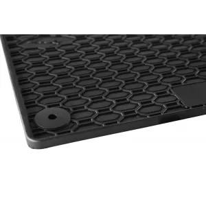 Specific rubber mats from Geyer & Hosaja suitable for Ford Galaxy 1995-2006, Seat Alhambra, VW Sharan 1995-2010, 5 seats, 3-piece set, black color