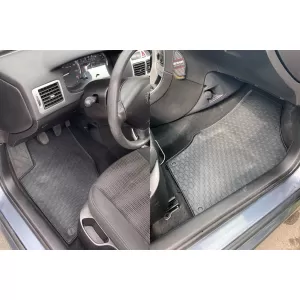 Mochete din cauciuc specifice, potrivite pentru Peugeot 307 2001-2008, set de 4 piese, culoare neagră-image-6227439