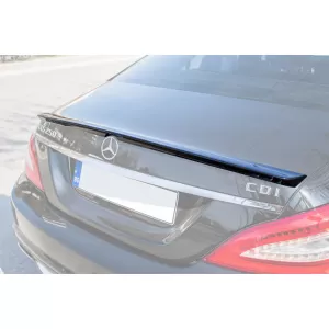 A Design trunk spoiler suitable for Mercedes CLS C218 2011-2018, unpainted