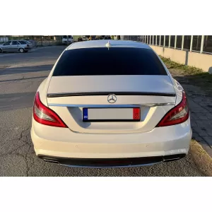 A Design trunk spoiler suitable for Mercedes CLS C218 2011-2018, unpainted