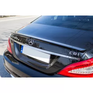A Design trunk spoiler suitable for Mercedes CLS C218 2011-2018, unpainted