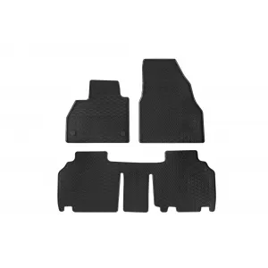 Mochete din cauciuc specifice, potrivite pentru Renault Kangoo 2008-2021, Mercedes Citan W415 după 2012, set de 3 piese, culoare neagră