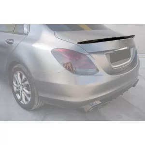 image-19-A Design type trunk spoiler suitable for Mercedes C-Class W205 2013-2020, unpainted
