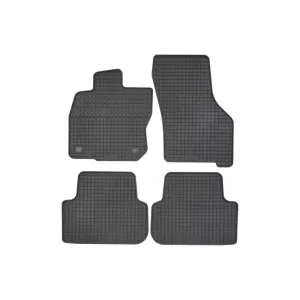 Mochete de cauciuc specifice, potrivite pentru Seat Leon, Leon ST, ST e-Hybrid, Leon E-TSI după 2020, set de 4 piese, culoare neagră