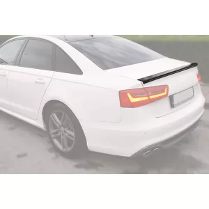 Spoiler tip ABT pentru portbagaj, potrivit pentru Audi A6 sedan 2011-2018, necolorat-image-6227706