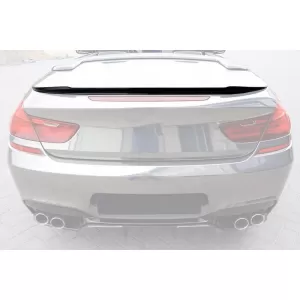 image-26-M6 type trunk spoiler suitable for BMW 6 Series F12 Cabriolet 2011-2018, unpainted