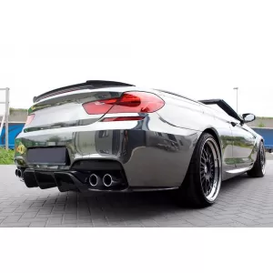 Spoiler tip M6 pentru portbagaj, potrivit pentru BMW Seria 6 F12 Cabriolet 2011-2018, neacoperit-image-6227714