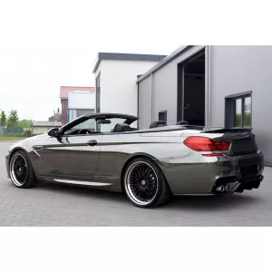 Spoiler tip M6 pentru portbagaj, potrivit pentru BMW Seria 6 F12 Cabriolet 2011-2018, neacoperit-image-6227717