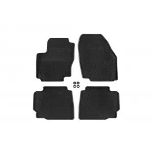 Mochete din cauciuc specifice, potrivite pentru Ford Mondeo 2007-2014, set de 4 piese, culoare neagră-image-6227732