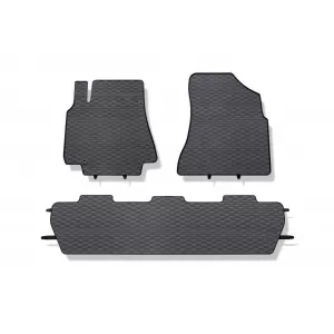 Mochete din cauciuc specifice, potrivite pentru Citroen Berlingo, Peugeot Partner 2008-2018, set de 3 piese, culoare neagră-image-6227748