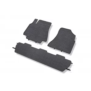 Mochete din cauciuc specifice, potrivite pentru Citroen Berlingo, Peugeot Partner 2008-2018, set de 3 piese, culoare neagră-image-6227749