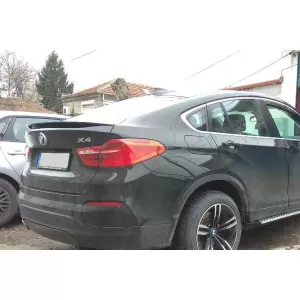 Trunk spoiler suitable for BMW X4 F26 2015-2018, unpainted