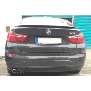 Trunk spoiler suitable for BMW X4 F26 2015-2018, unpainted