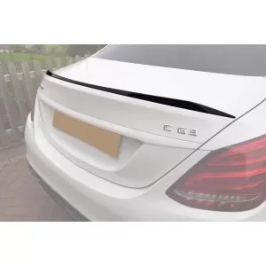 image-31-C63 type trunk spoiler suitable for Mercedes C-Class W205 2013-2020, unpainted