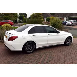 Spoiler tip C63 pentru portbagaj, potrivit pentru Mercedes C-Class W205 2013-2020, necolorat-image-6227769