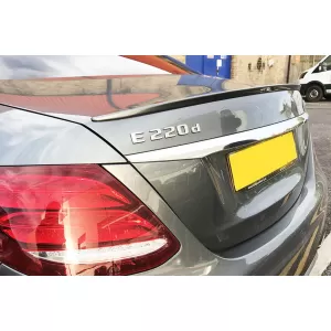 Spoiler tip A Design potrivit pentru portbagaj pentru Mercedes E-Class W213 sedan 2016-2020, W213 facelift după 2020, neprelucrat-image-6227786