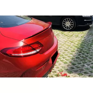 Spoiler tip A Design potrivit pentru portbagaj pentru Mercedes C-Class Coupe C205 după 2015, nefinisat-image-6227797