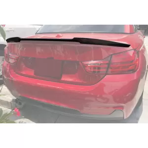 Spoiler pentru portbagaj potrivit pentru BMW Seria 4 F33 Cabriolet după 2014, necolorat-image-6227809
