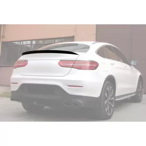 image-36-A Design type trunk spoiler suitable for Mercedes GLC Coupe C253 after 2015, unpainted