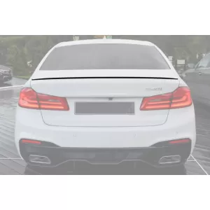 image-38-M5 type trunk spoiler suitable for BMW 5 Series G30 after 2017, unpainted