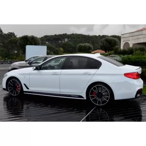 Spoiler tip M5 pentru portbagaj, potrivit pentru BMW Seria 5 G30 după 2017, negru-image-6227836