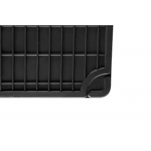 Covor de cauciuc specific, potrivit pentru Citroen Jumper, Peugeot Boxer 1994-2006, Fiat Ducato II 2004-2006, set dintr-o singură bucată, culoare neagră-image-6227850