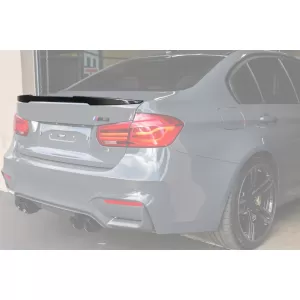 image-40-M4 type trunk spoiler suitable for BMW 3 Series F30 2011-2019, unpainted