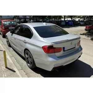Spoiler tip M4 pentru portbagaj, potrivit pentru BMW Seria 3 F30 2011-2019, necolorat-image-6227858