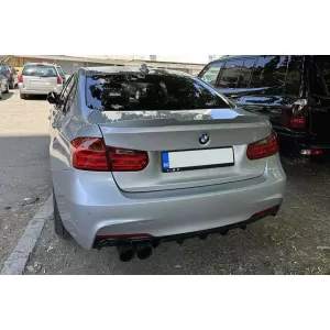 Spoiler tip M4 pentru portbagaj, potrivit pentru BMW Seria 3 F30 2011-2019, necolorat-image-6227862