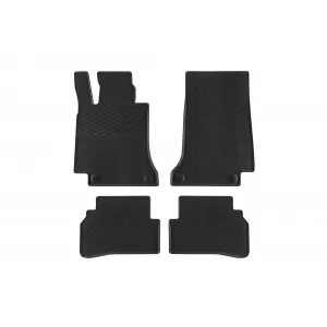 Mochete din cauciuc specifice, potrivite pentru Mercedes C class W205 2013-2020, set de 4 piese, culoare neagră
