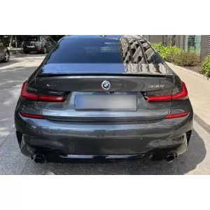 M Technik trunk spoiler suitable for BMW 3 Series G20 after 2019, unpainted