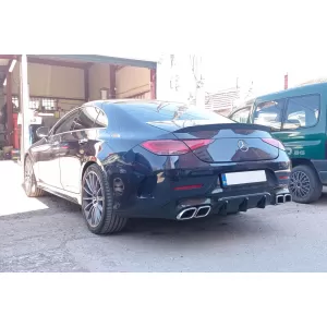 Trunk spoiler suitable for Mercedes CLS C257 after 2018, unpainted